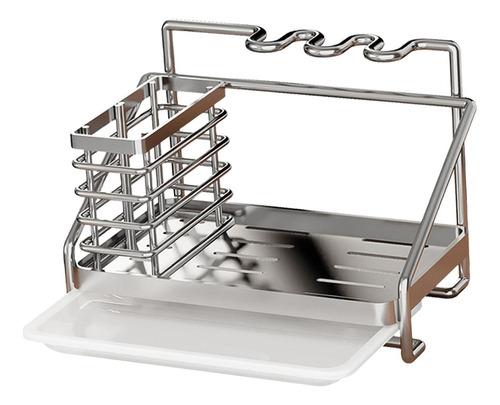 Soporte De Esponja Para Fregadero De Cocina, Escurridor