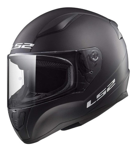 Casco de moto integral LS2 Rapid FF353 negro mate liso talla XL