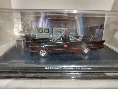 Batimovil 1966 Diorama Baticueva 3 D Ixo 1/43 Taytos62..!!!