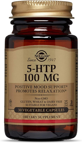 5-htp 100mg 30caps - Solgar - Unidad a $6763