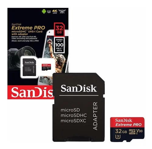 Sandisk extreme shop 32 gb