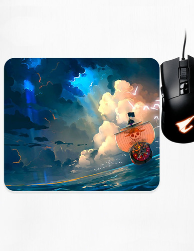 Mouse Pad Xs One Piece Thousand Sunny Barco Anime