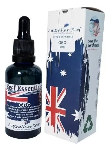 Australian Reef Gro  50ml - Suplemento Crescimento De Corais