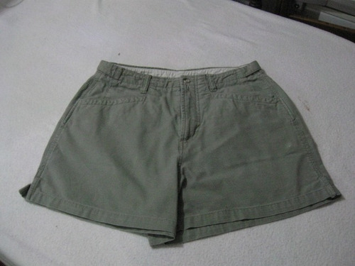 Shorts; De Mujer Columbia Talla 8 Color Verde Impecable
