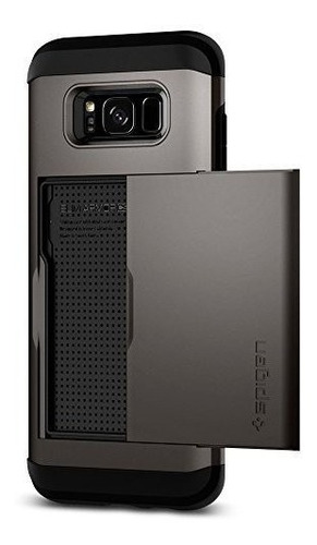 Funda Spigen Slim Armor Cs Galaxy S8 Con Diseño De Billeter