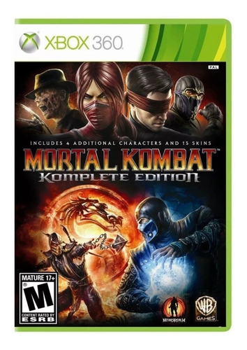 Imagen 1 de 4 de Mortal Kombat Komplete Edition Warner Bros. Xbox 360 Físico