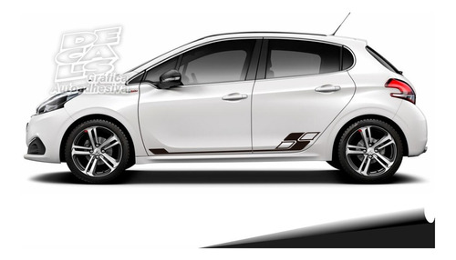 Calco Peugeot 208 Sr Juego Completo