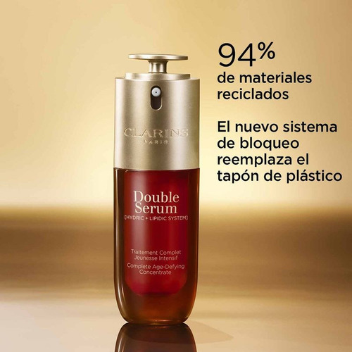 Clarins Double Sérum Nuevo 50 Ml Todo Tipo De Piel Día/noche