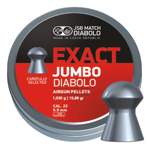 Poston Jsb Exact Jumbo Diabolo 5.5mm / 15.89gr 500pcs