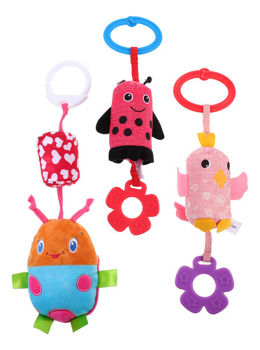 Juguetes Colgantes Para Cuna De Bebé, Cochecito De Peluche C