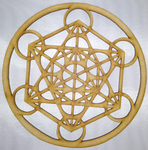 Metatron Mandala 19 Cm. Decoracion, Pintar