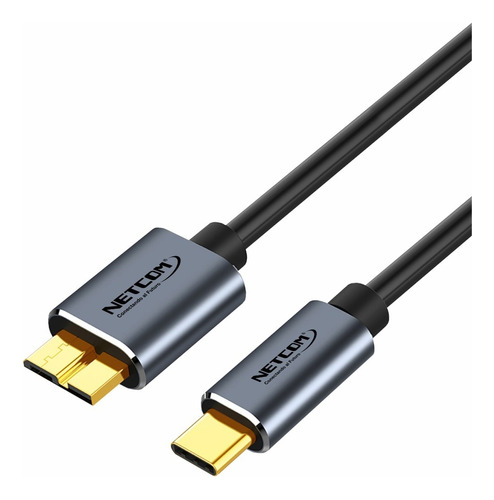 Cable Usb C A Micro B 3.0 Apple Camara Disco Externo Netcom