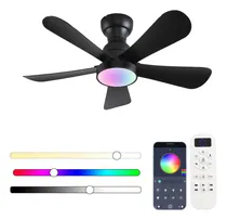Comprar Ventilador De Techo Luz Regulable Control Remoto App