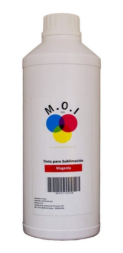 Tinta Sublimación Mol Tech, Uso En Impresora Epson X 1 Litro