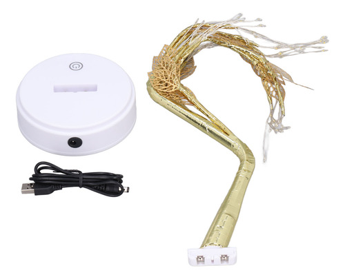 Árbol Noche Luz Control Táctil Mesa Rama Ajustable Led