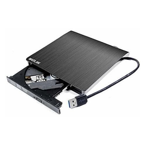 Unidad Óptica De Dvd Cd Rom Externa Usb 3.0, Para Computador