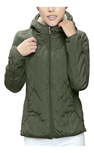 Abrigo Cálido Y Largo Para Mujer, Sudaderas Con Capucha, Cha