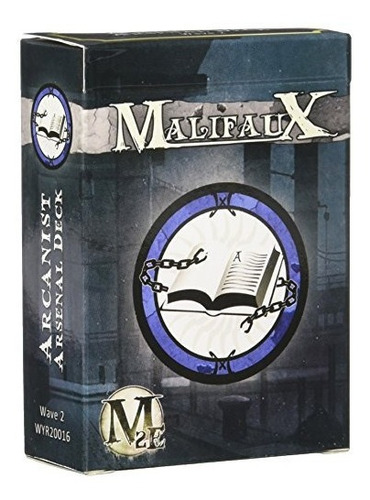 Wyrd Miniatures Malifaux Arsenal Deck Arcanists Wave Modelo