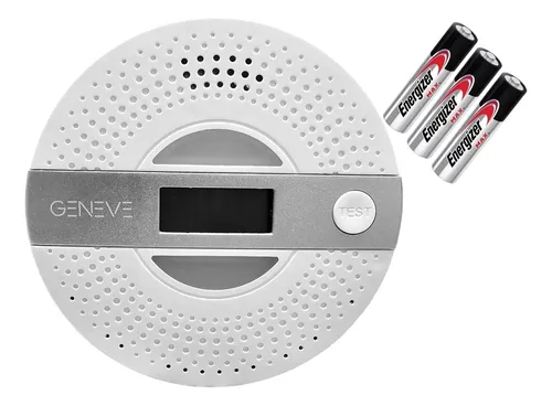 comprar Sensor Detector Monoxido De Carbono Y Humo Geneve C\u002F Pilas