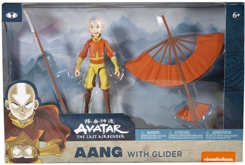 Muñeco Avatar The Last Airbender - Aang Con Planeador - 