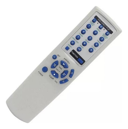 Controle Remoto Aparelho De Som Aiwa Rc-zas02