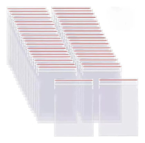 Pack 500 Bolsas Hermeticas 6x9cm Transparentes