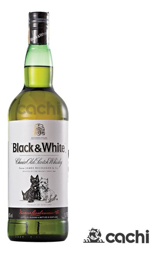 Whisky Black & White 1 Litro