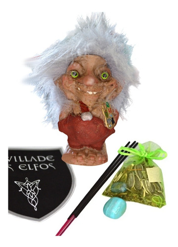 Troll Duende De La Suerte 9cm Activado Personalizado