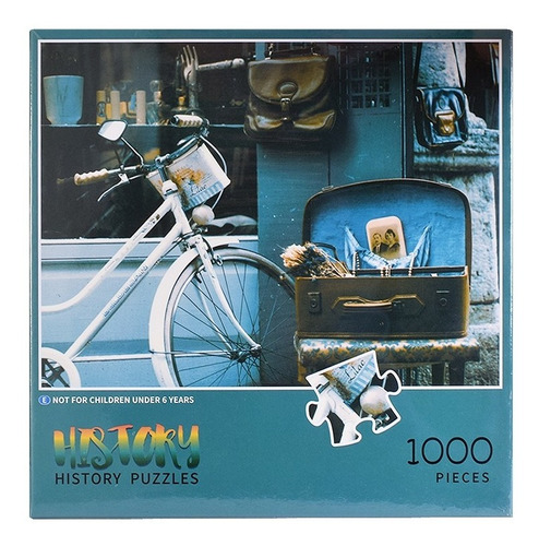 Puzzle Rompecabeza 1000 Piezas Bicicleta Pip Games A017