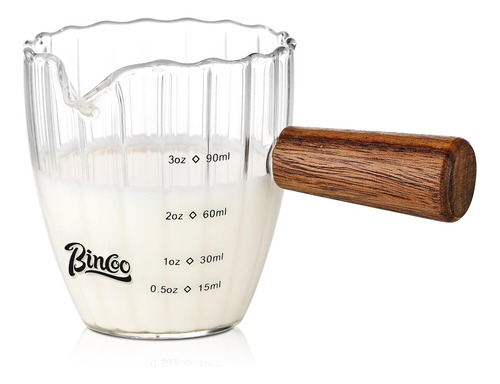 Tazas De Espresso Con Mango De Madera, Vaso De Chupito De Es