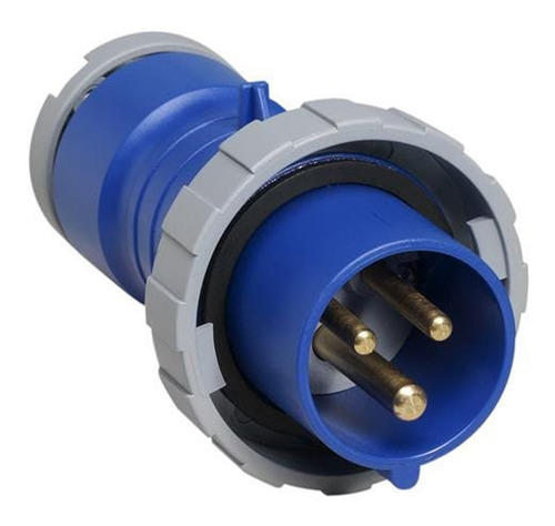 Plug Industrial Macho Prova D'água 2p+t 32a 200-250v Abb