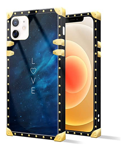 Daizag Caja Compatible Con iPhone 11,starry Sky Love Lujo El