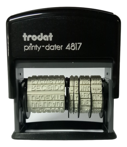 Sello Fechador Trodat Printy 4817 Con Textos Comerciales