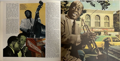 Louis Armstrong A Pers.do Jazz + Biobgrafia Lp In Brasil (Usado)