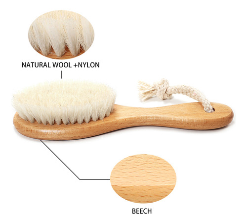 Cepillo De Masaje Para Bebés Con Forma De Peine, Capilar Sua
