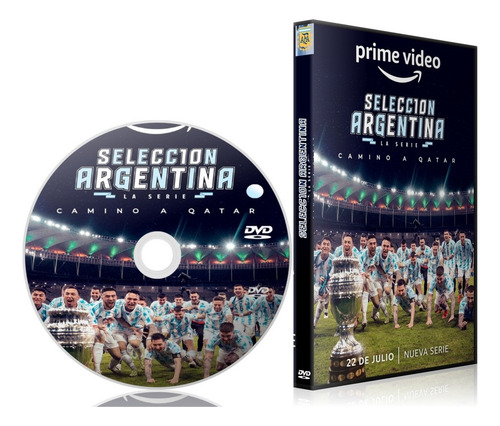La Selección Argentina La Serie - Dvd (2022) Camino A Qatar