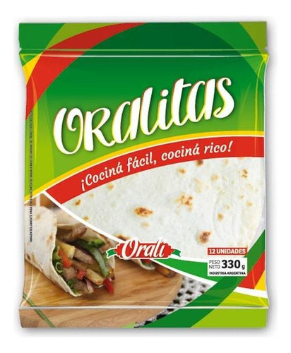 Pan Tas 330 Gr Orali Panificados