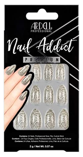 Set De Uñas Artificiales Ardell Nail Addict Premium, Color G