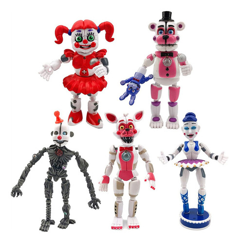 D Five Nights At Freddy's Sister Juego De Juguetes De