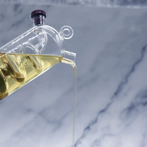 Suministros De Cocina Botellas De Vidrio Para Aceite Derecho