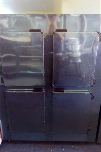 Geladeira Industrial Comercial 6 Portas Refrigel Cor Inox 220v