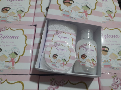 Dia De Spa Niñas Caja + Toalla + Gel + Jabon X 20 Set Spa