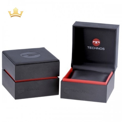 Relógio Technos Masculino Analógico Dourado Original + Nf