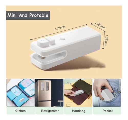 Aspiradora De Mano Recargable Portátil, 2 En 1, Tamaño Mini