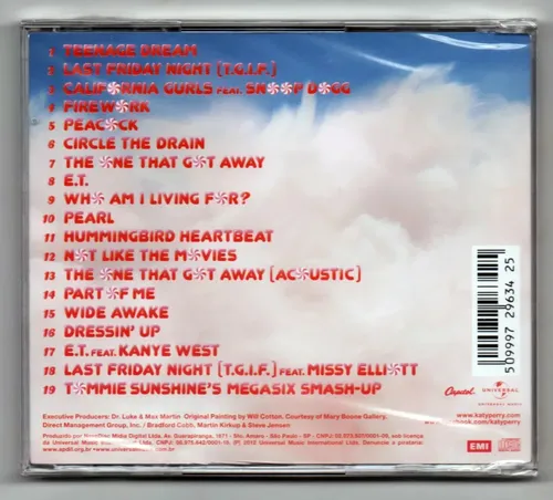 Katy Perry - Teenage Dream: The Complete Confection Cd | MercadoLivre
