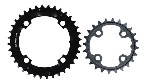 Kit Coroa Sram Truvativ 36 X 22 Bcd 104 / 64 X0 X9 X7 2x10