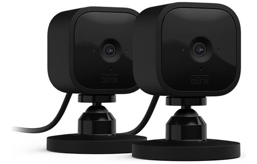 Camaras Blink Mini De Seguridad  Hd 1080p Alexa 2pack Negra