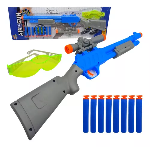 Lança Dardos Estilo Nerf Pistola Arma De Brinquedo Arminha