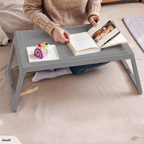 Imagen 7 de 10 de Bandeja Cama Patas Plegable P/ Tablet Notebook Mesa Desayuno
