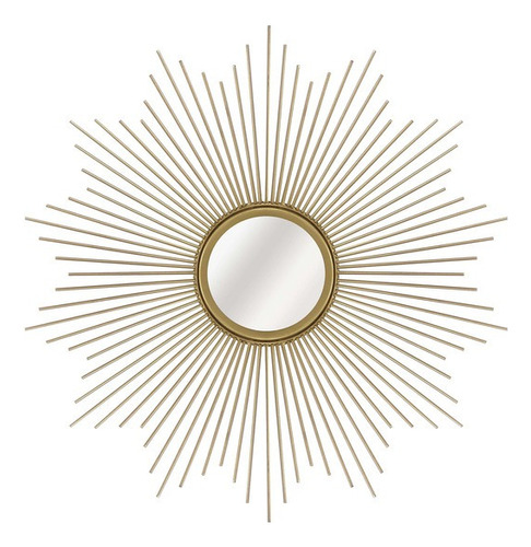 Espelho Decorativo Sol Místico Dourado 55cm Inspire